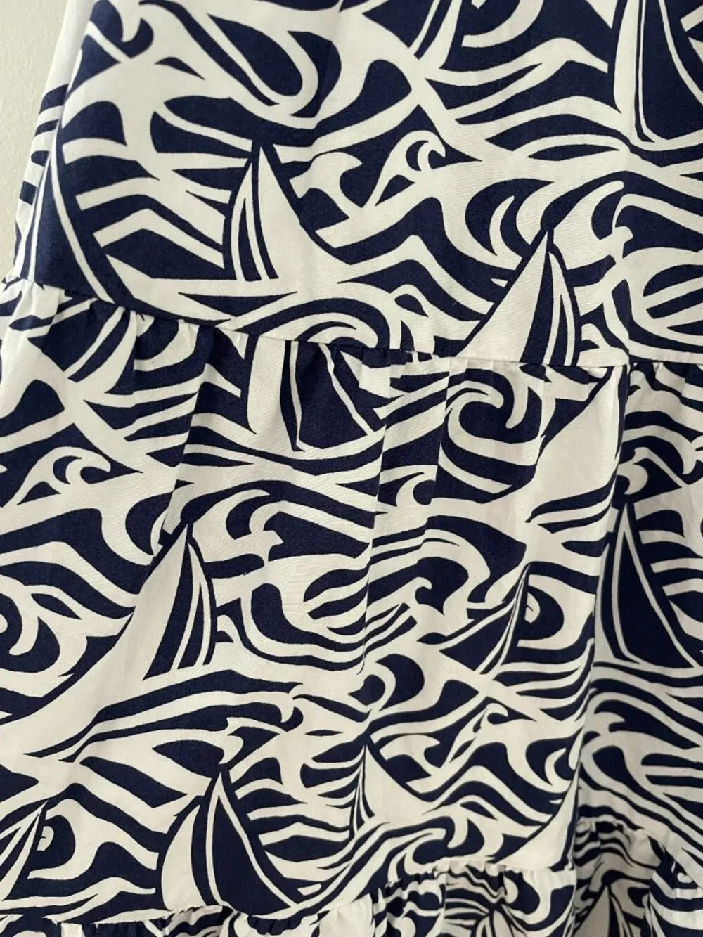 Vineyard Vines by Target size 6x summer dress Sailboat/ocean theme, blue/white